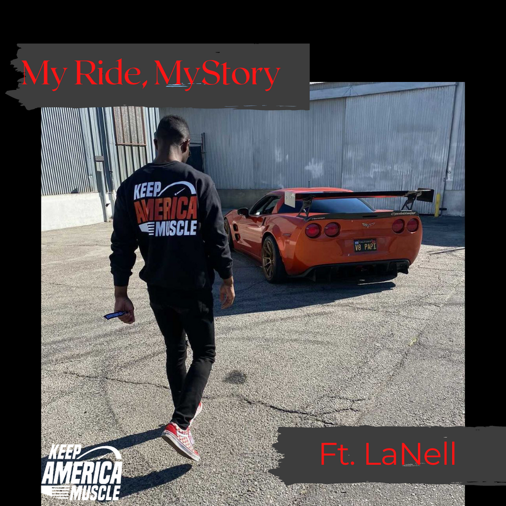 LaNell and his track ready Corvette